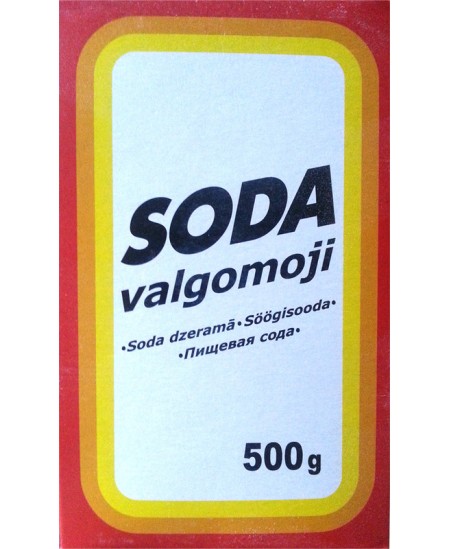 Maistinė soda, 500 g. Maistinė soda, 500 g.