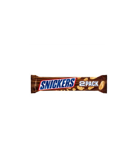 Šokoladinių batonėlių rinkinys SNICKERS 2X, 75 g Šokoladinių batonėlių rinkinys SNICKERS 2X, 75 g
