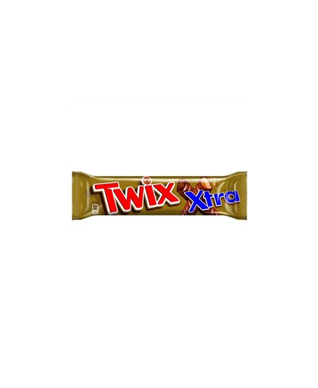 Šokoladinis batonėlis TWIX XTRA, 75 g Šokoladinis batonėlis TWIX XTRA, 75 g