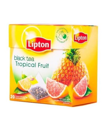 Arbata LIPTON NIRVANA, tropinių vaisių skonio, 20 vnt. Arbata LIPTON NIRVANA, tropinių vaisių skonio, 20 vnt.