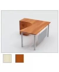 Darbo stalas ST1R, ant metalinio karkaso