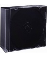 CD/DVD dėžutė, plona, skaidri, 10vnt.