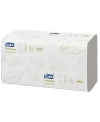 Lapiniai popieriniai rankšluosčiai TORK Premium ZZ H3, 100278, 1 pakelis
