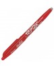 Rašiklis Pilot Frixion Ball su trynikliu, 0.7 mm, raudonas