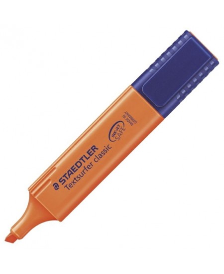 Teksto spalviklis STAEDTLER Textsurfer Classic, oranžinis