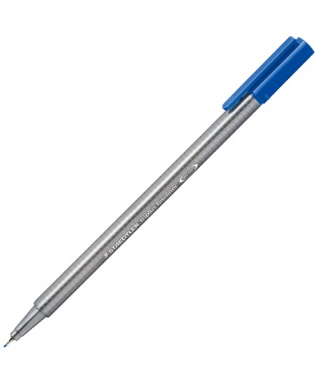 Rašiklis STAEDTLER TRIPLUS FINELINER, 0.3 mm, mėlynas