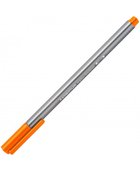 Rašiklis STAEDTLER TRIPLUS FINELINER, 0.3 mm, oranžinis