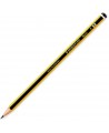 Tribriaunis pieštukas su trintuku STAEDTLER Noris su trintuku, padrožtas, HB