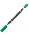 Dvipusis permanentinis žymeklis STAEDTLER LUMOCOLOR DUO, žalias