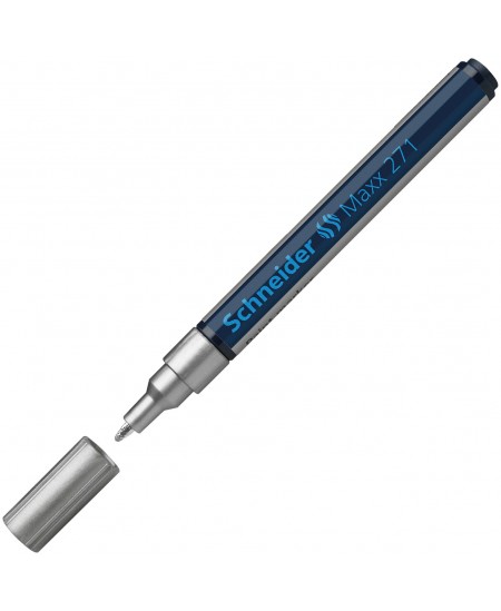 Žymeklis SCHNEIDER Paint Marker Maxx 271, 1-2 mm, sidabrinis