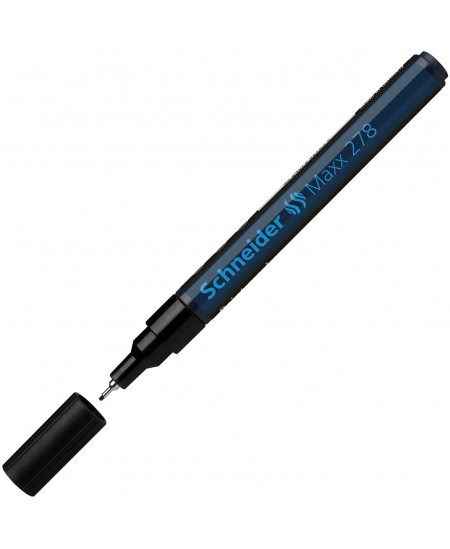 Žymeklis SCHNEIDER Paint Marker Maxx 278, 0.8 mm, juodas