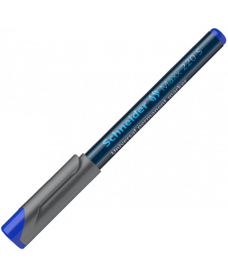 Permanentinis žymeklis SCHNEIDER Maxx 220 S, 0.4 mm, mėlynas