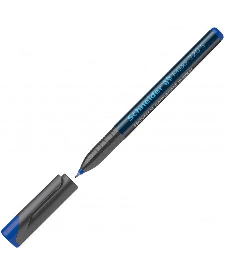 Permanentinis žymeklis SCHNEIDER Maxx 220 S, 0.4 mm, mėlynas