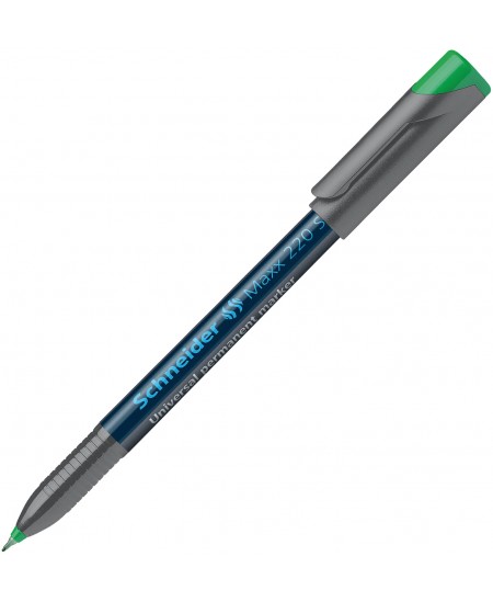 Permanentinis žymeklis SCHNEIDER Maxx 220 S, 0.4 mm, žalias