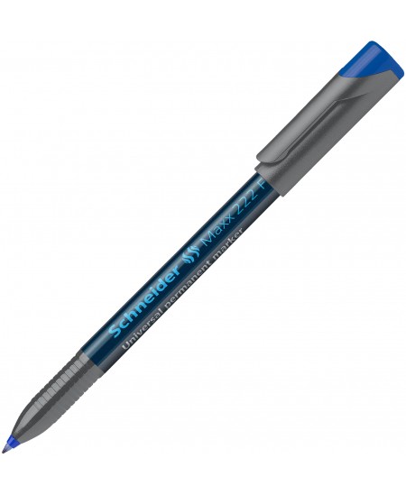 Permanentinis žymeklis SCHNEIDER Maxx 222 F, 0.7 mm, mėlynas