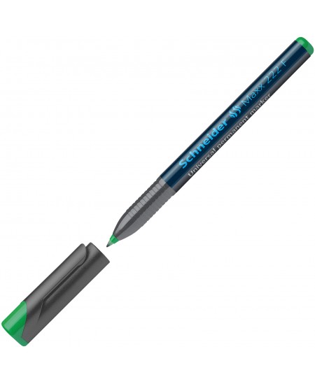 Permanentinis žymeklis SCHNEIDER Maxx 222 F, 0.7 mm, žalias