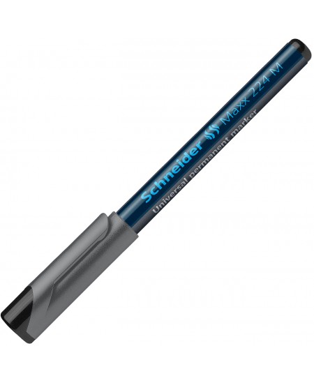 Permanentinis žymeklis SCHNEIDER Maxx 224 M, 1.0 mm, juodas
