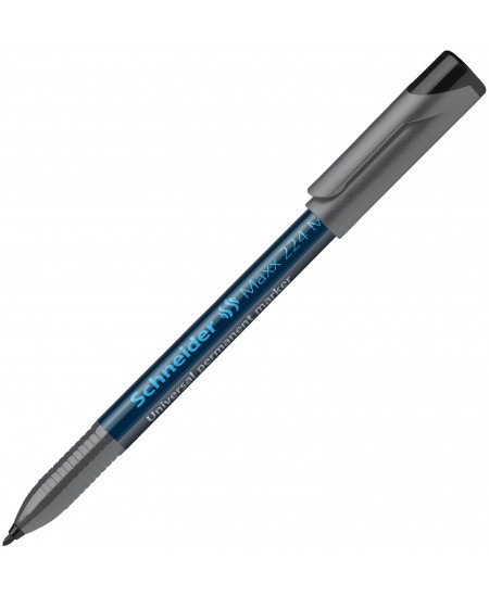 Permanentinis žymeklis SCHNEIDER Maxx 224 M, 1.0 mm, juodas