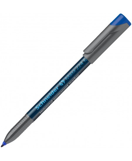 Permanentinis žymeklis SCHNEIDER Maxx 224 M, 1.0 mm, mėlynas