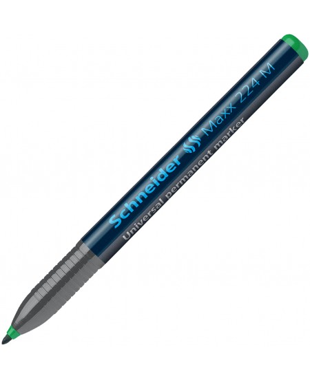 Permanentinis žymeklis SCHNEIDER Maxx 224 M, 1.0 mm, žalias