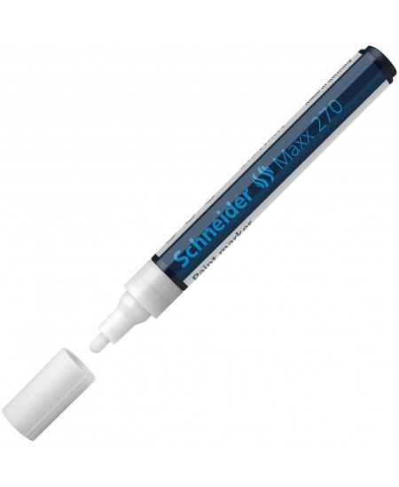 Žymeklis SCHNEIDER Paint Marker Maxx 270, 1-3 mm, baltas