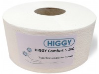 Tualetinis popierius ritinyje HIGGY Comfort S-180, 1 ritinys