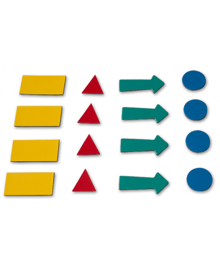 Magnetiniai simboliai 2x3 planavimo lentai, 307 vnt.