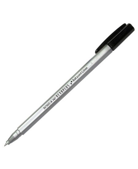 Tušinukas Dong-A Hexa Ball Point, 0.5 mm, juodas