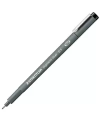 Rašiklis-rapidografas STAEDTLER PIGMENT LINER , 0,7 mm, juodas