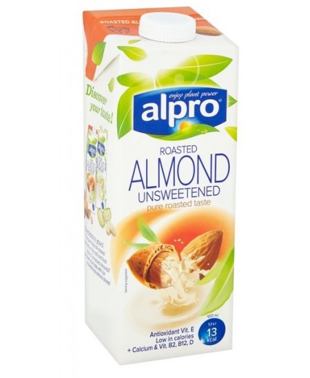 Gėrimas ALPRO, nesaldintas, skrudintų migdolų skonio, 1 l