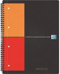 Sąsiuvinis darbo planavimui OXFORD FILING BOOK, A4+ formatas, 100 lapų, langeliais