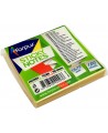 Lipnūs lapeliai FORPUS PREMIUM, 75x75 mm, 100 lapelių, geltoni