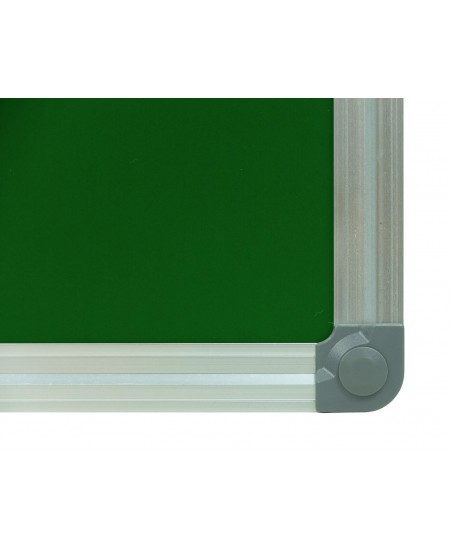 Kreidinė magnetinė lenta MEMOBOARDS, 100x200 cm, aliuminio rėmas, žalia