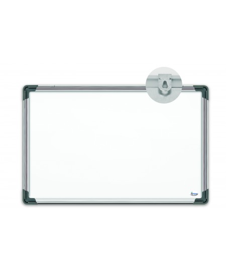 Balta magnetinė lenta FORPUS, 60x45 cm, aliuminio rėmas
