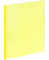 Aplankas su spaustuku GRAND, A4, geltonas