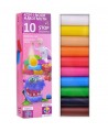 Plastilinas KOH-I-NOOR, antibakterinis, 10 spalvų