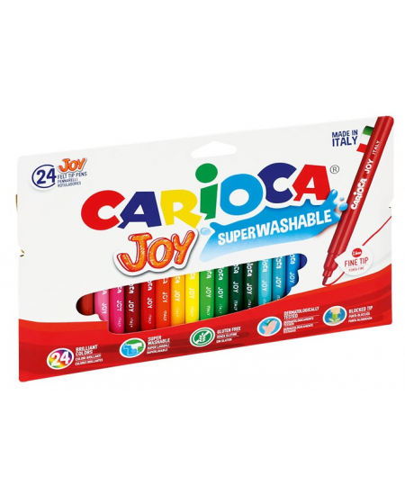 Flomasteriai CARIOCA Joy, 24 spalvų