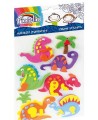 Lipdukai vaikams FIORELLO, 3D dinozaurai
