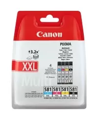 Canon CLI-581 C/M/Y/BK XXL ink cartridge, multipack