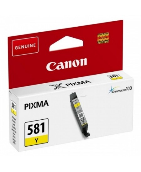 Canon CLI-581Y ink cartridge, yellow