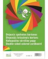 Spalvotas kartonas SM-LT, dvipusis, A4, 190 g/m2, 16 lapų