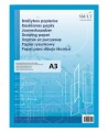 Popierius braižybai SM-LT, A3, 160 g/m2, 20 lapų