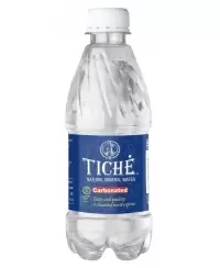 Natūralus mineralinis vanduo TICHE, 330 ml, gazuotas
