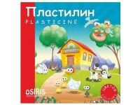 Plastilinas OSIRIS, 12 spalvų