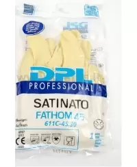 Pirštinės iš natūralaus latekso Professional Satinat Fathom-45, L dydis, pora