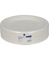 Ekologiškos vienkartinės lėkštės, pagamintos iš cukranendrių, Ø18 cm, 50 vnt