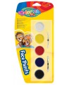 Dažai veidui dažyti COLORINO, 6 spalvos