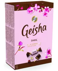 Tamsaus šokolado saldainiai GEISHA, 150g