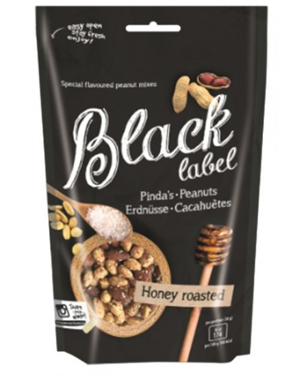 Riešutų mišinys BLACK LABEL, su medumi, 200g