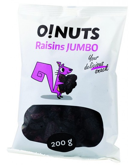 Razinos Jumbo O!NUTS, 200 g